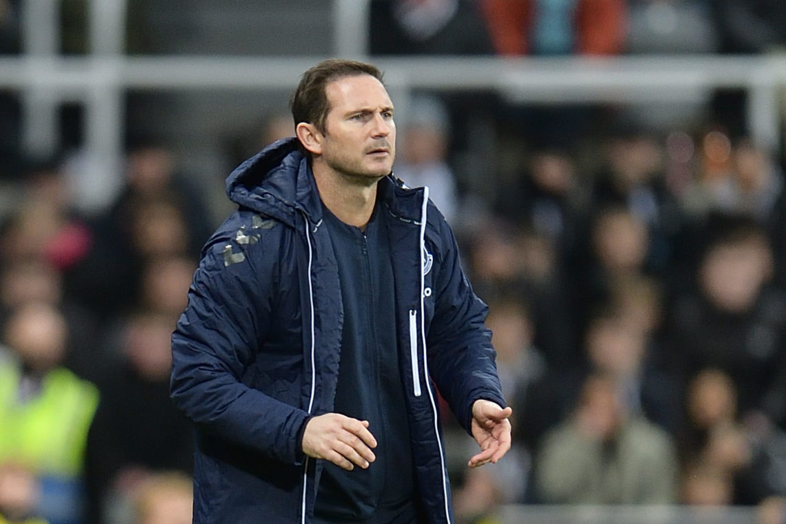 Frank Lampard admits one Newcastle player was 'unplayable' v Everton