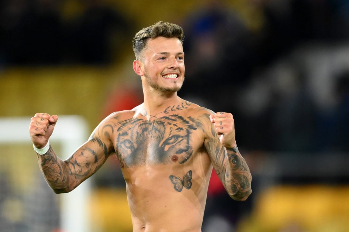 Arsenal star Ben Whites tattoos revealed from butterfly on back and  romantic heart on thumb to THROAT inkings  The US Sun
