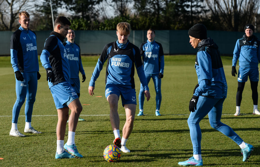 Newcastle United Training Session