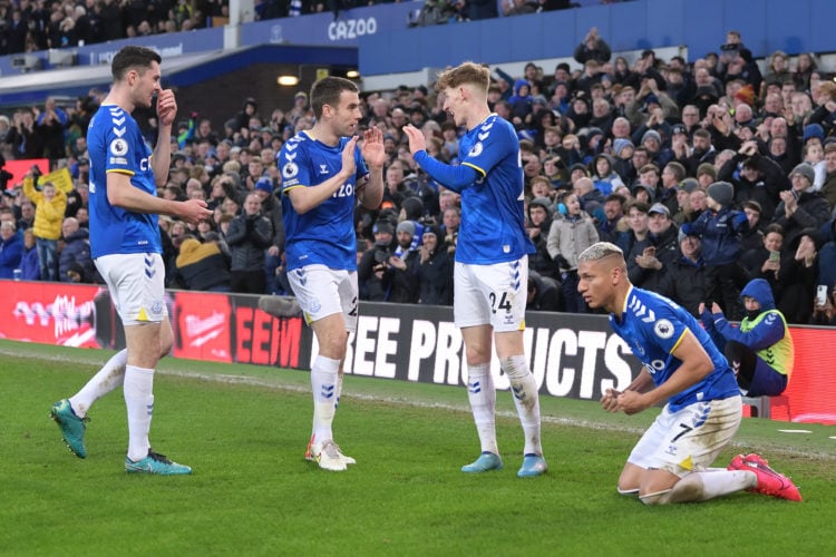 'He’s an unbelievable player': Gordon says one Everton man is so hard to play against in training