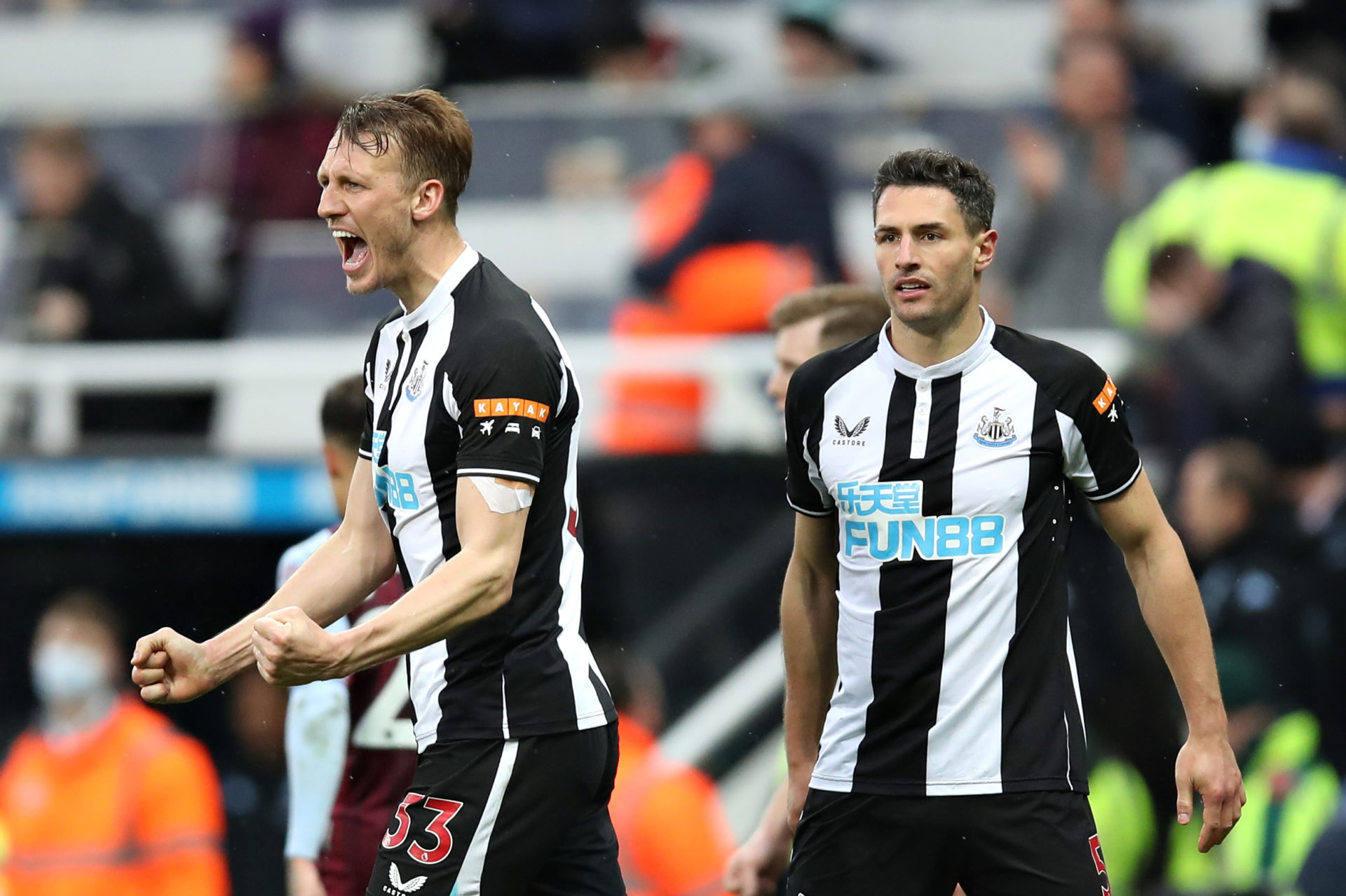 Gary Neville reacts to Dan Burn debut display for Newcastle