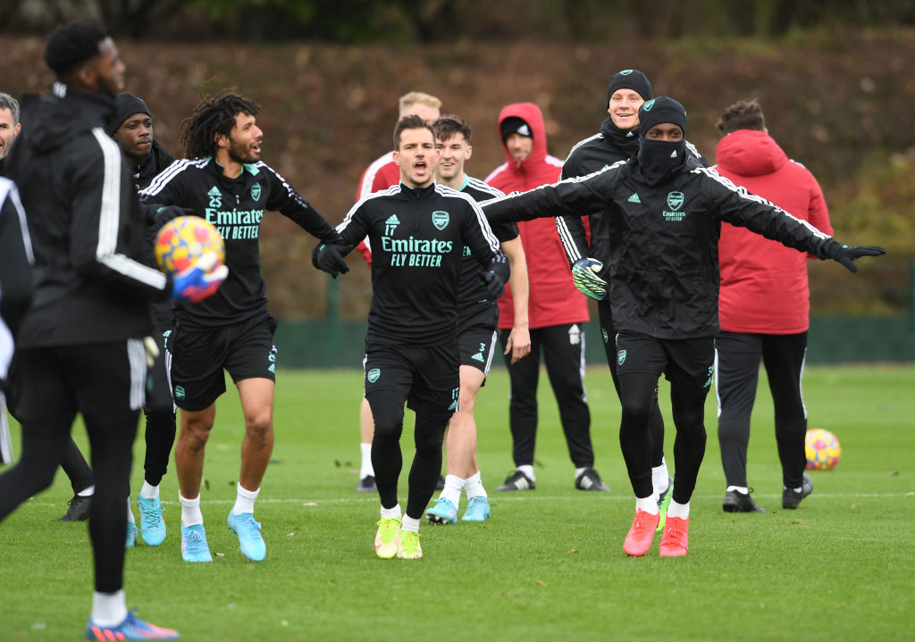 Arsenal Training Session