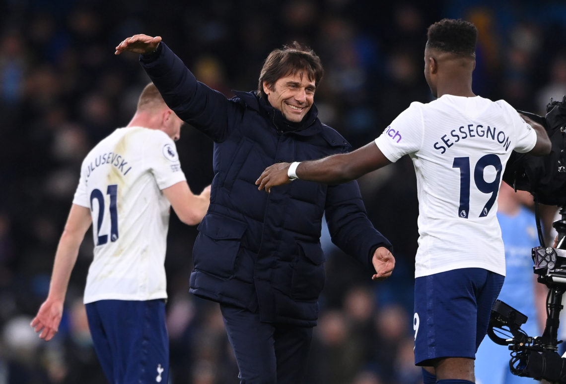 Conte uses one word to describe Sessegnon display in Tottenham win