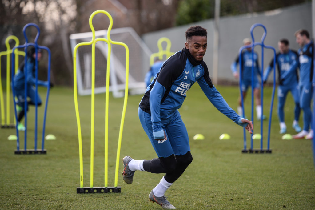 Newcastle United Training Session