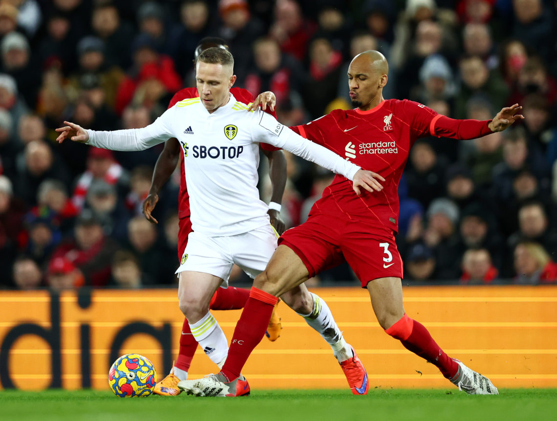 Forshaw picks out 'unbelievable' positive from Leeds loss to Liverpool