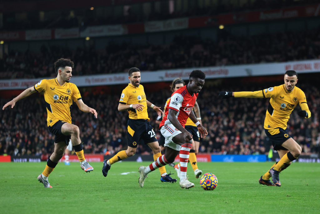 Arsenal v Wolverhampton Wanderers - Premier League