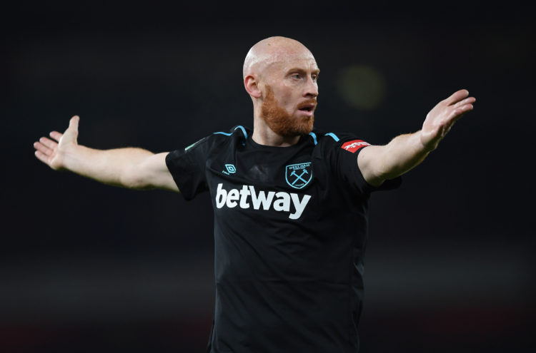 'They both look a bit jaded': James Collins suggests two West Ham players need a break after today