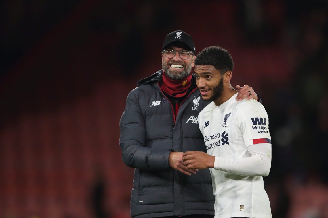 'That's true': Klopp says 'outstanding' 24-year-old Liverpool player will play against Forest tomorrow