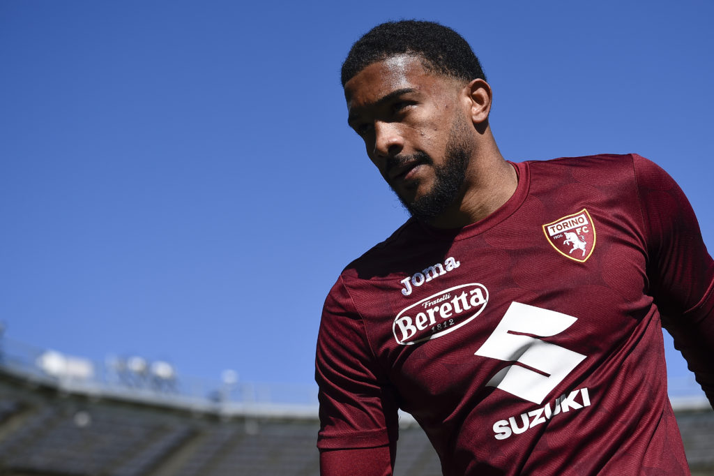 Gleison Bremer of Torino FC looks on prior to the Serie A