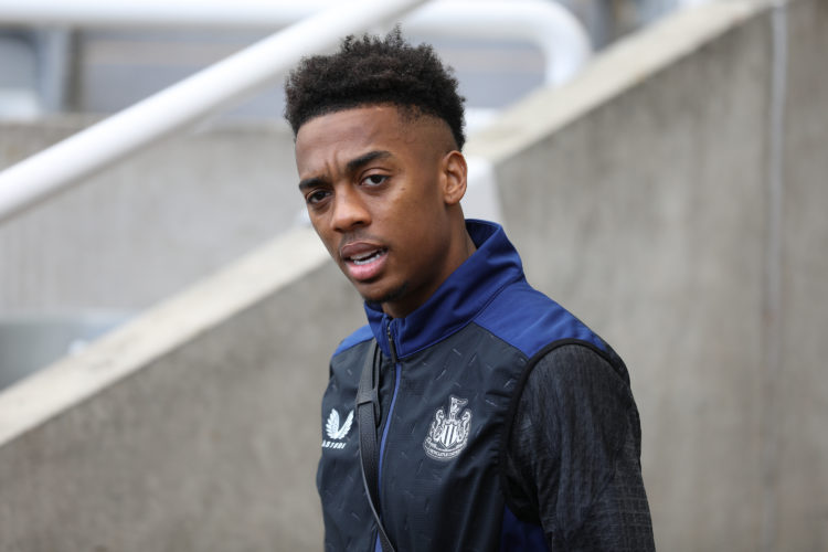 Joe Willock posts four-word Instagram reaction after seeing what happened as Newcastle celebrated Bruno's goal