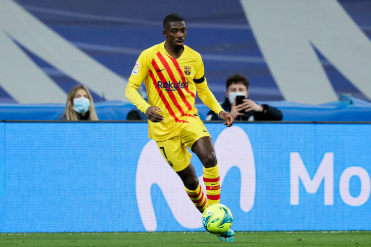 Ousmane Dembele has to accept Barcelona's salary limits to extend deal