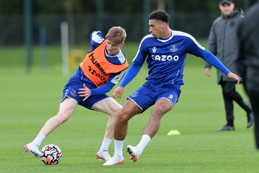 Everton Training Session