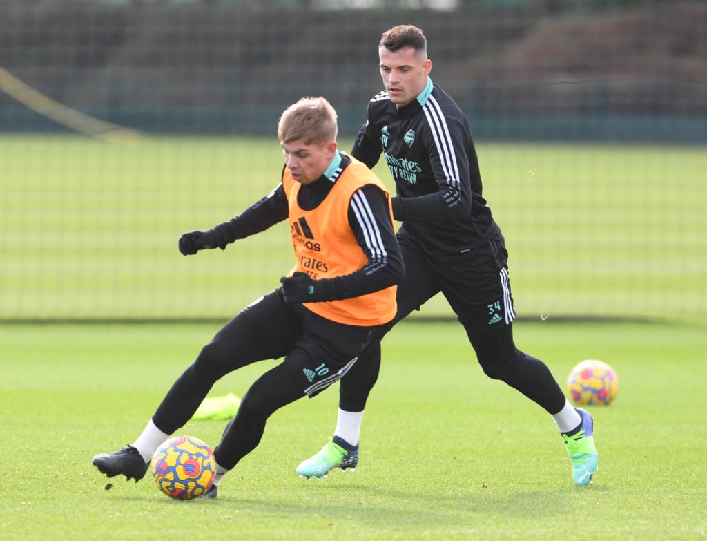 Arsenal Training Session