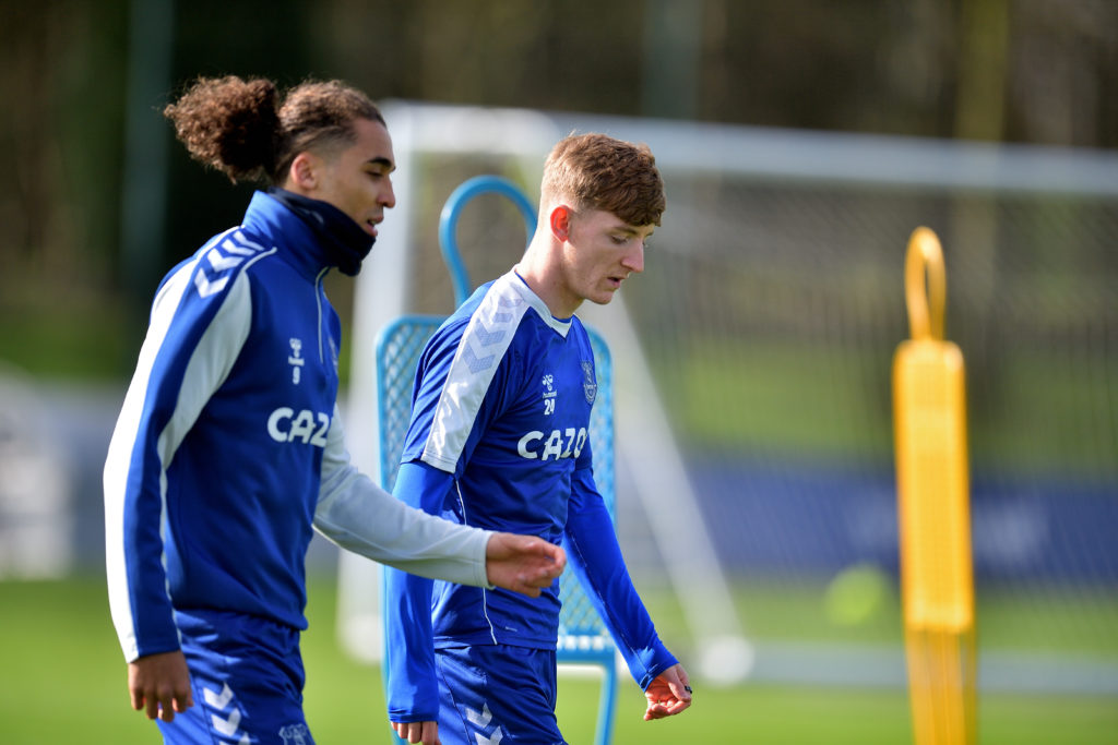 Everton Training Session