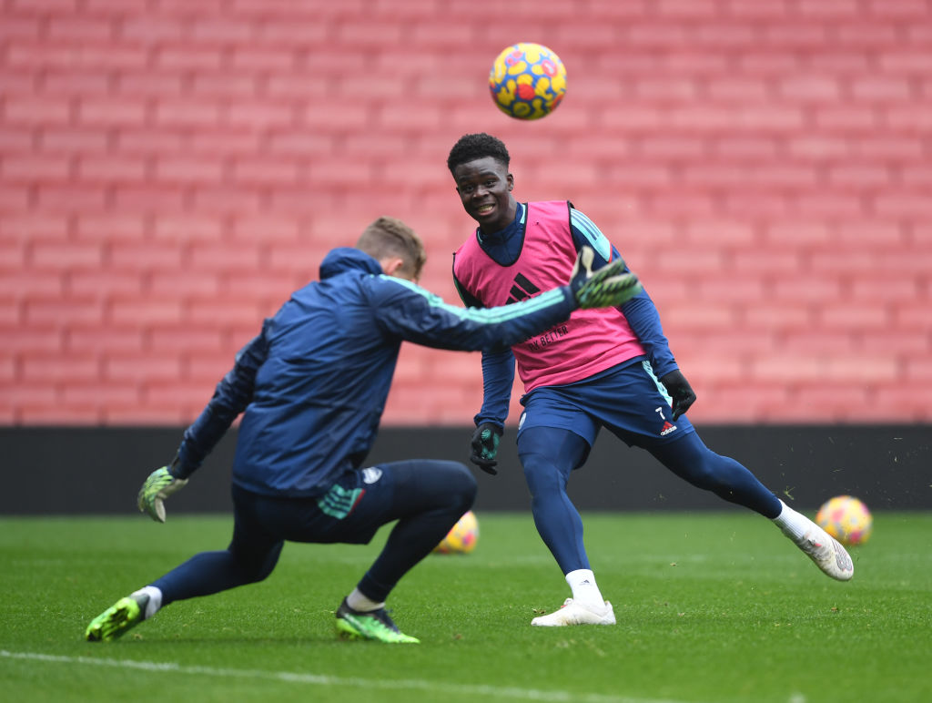 Arsenal Training Session