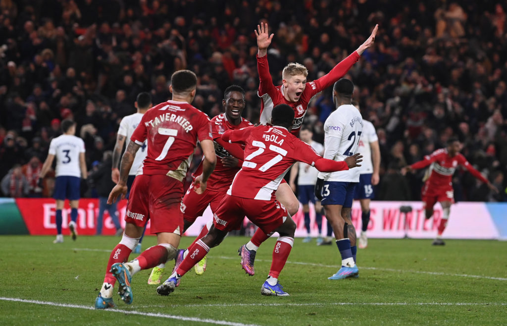 Middlesbrough v Tottenham Hotspur: The Emirates FA Cup Fifth Round