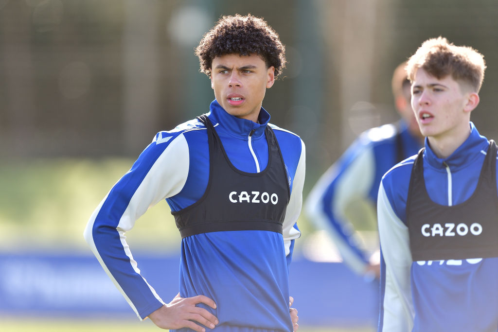 Everton Training Session
