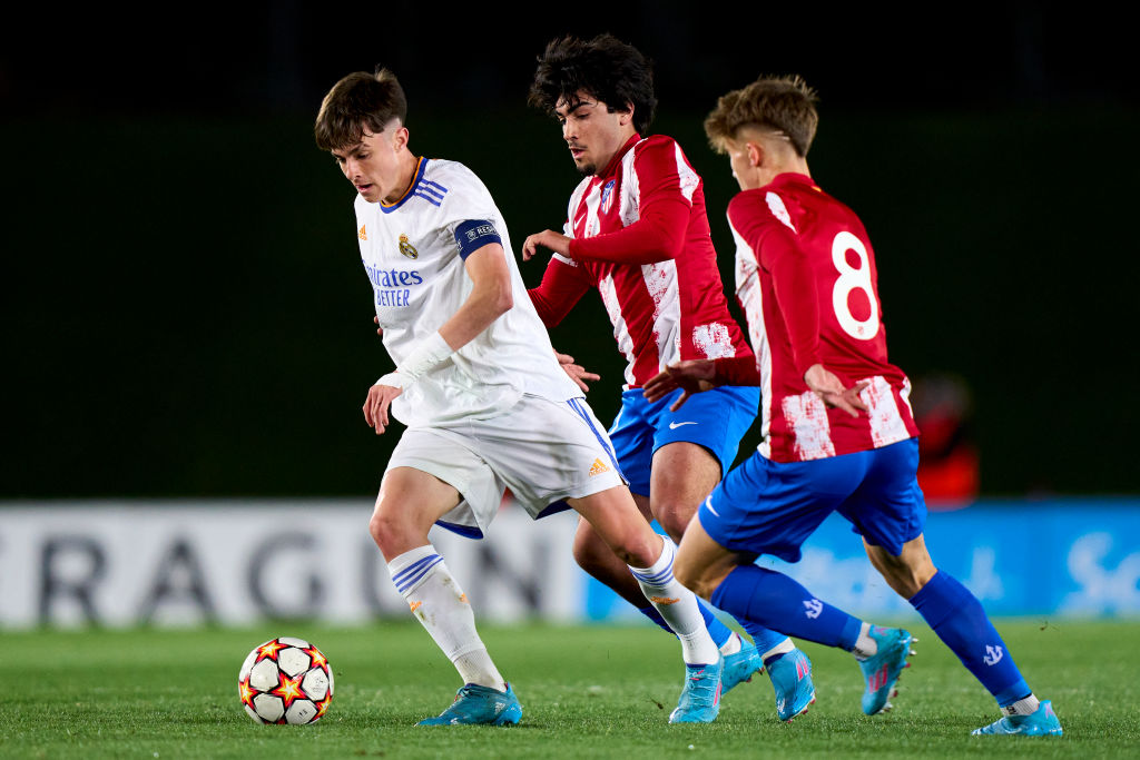 Real Madrid v Atlético Madrid: Round Of Sixteen - UEFA Youth League
