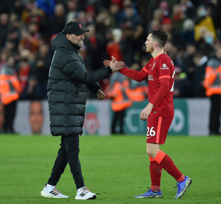 Paul Merson says Andy Robertson has been a better signing for Liverpool than Fabinho