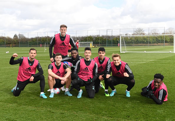 Arsenal Training Session