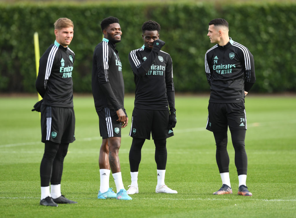 Arsenal Training Session