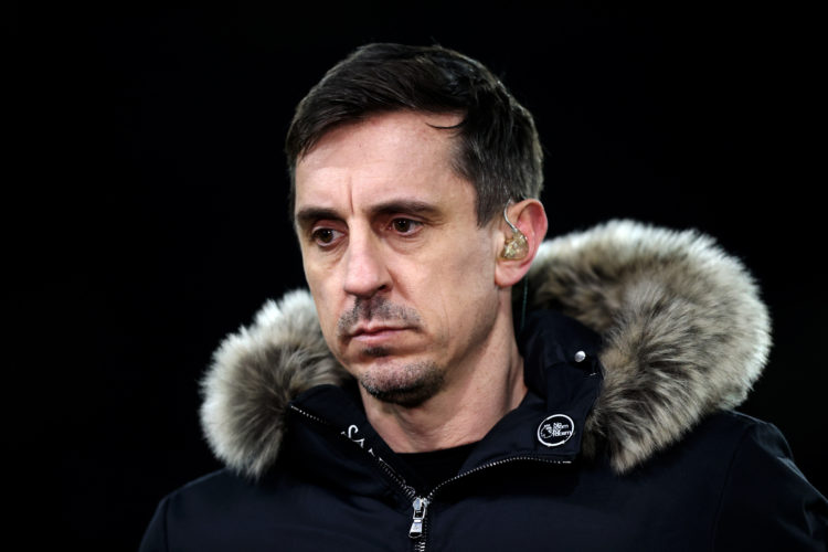 Gary Neville says he's worried about how many trophies Liverpool will win