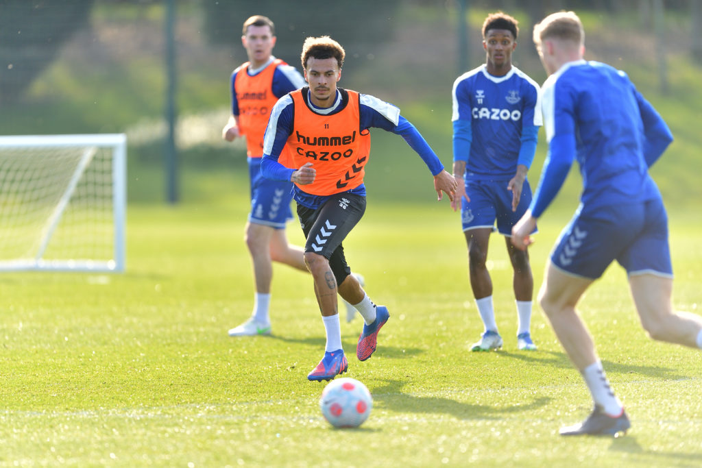 Everton Training Session