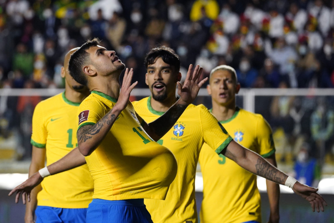 'Too good': Joelinton and Gabriel hail Bruno Guimaraes masterclass for Brazil