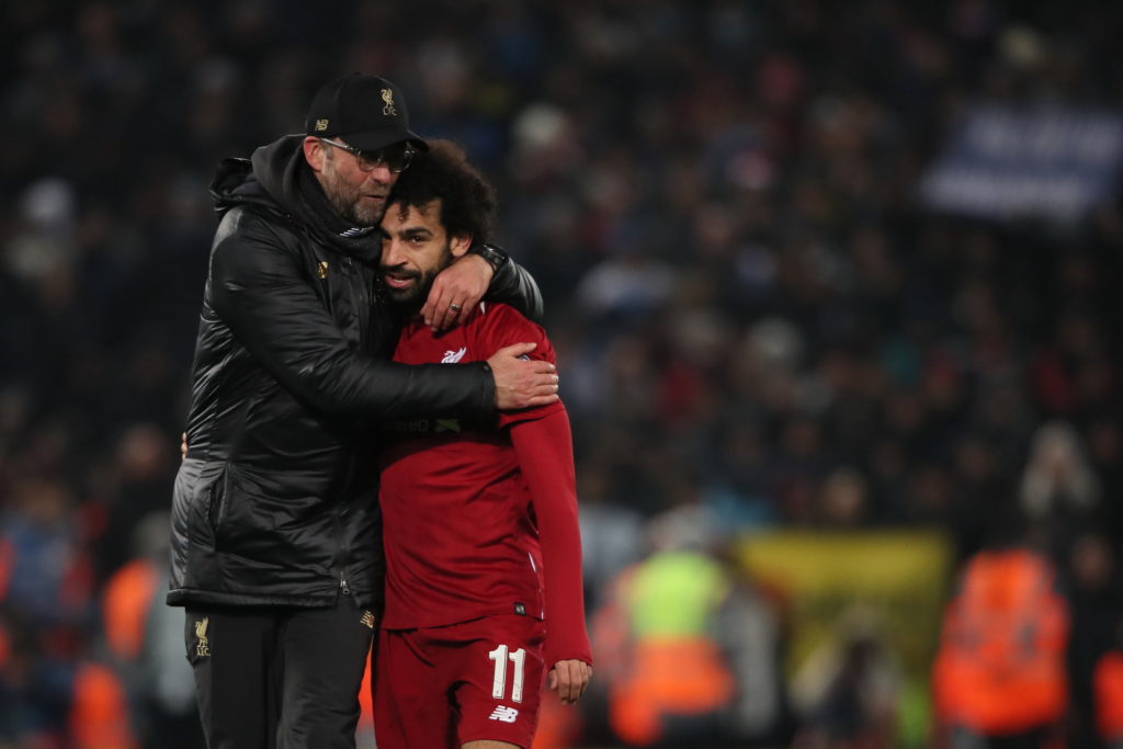 Jurgen Klopp Mohamed Salah Liverpool