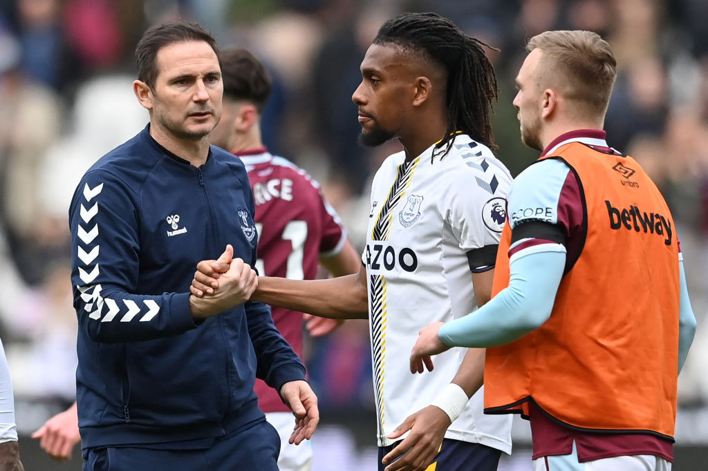'He did really well': Lampard names the Everton player who really impressed him against West Ham