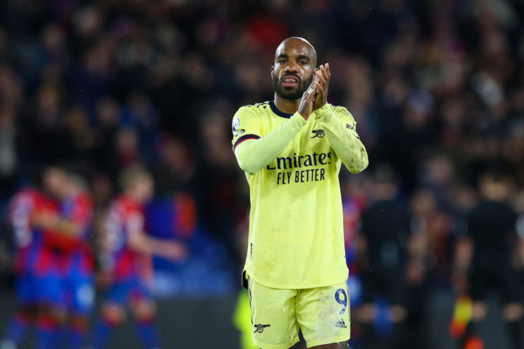 Report: Arsenal keen to offload Alexandre Lacazette this summer