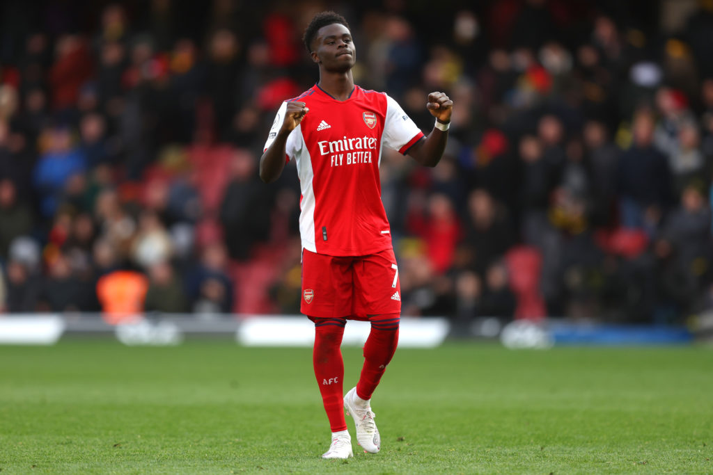 Conte fears Bukayo Saka
