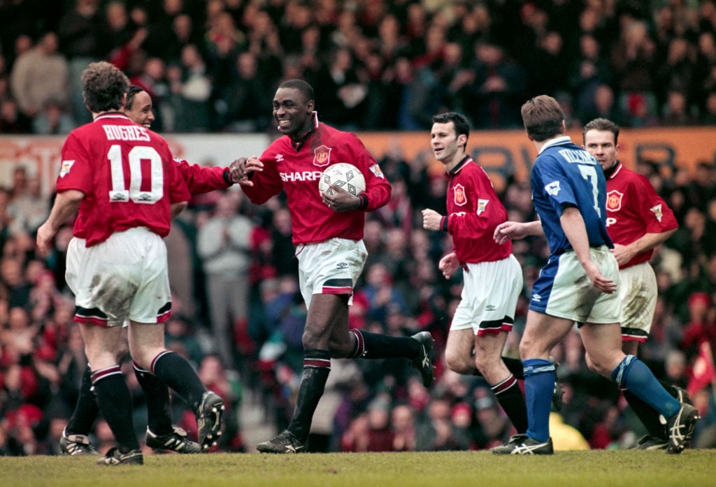 Andy Cole Five Goals Manchester United v Ipswich Town 1995
