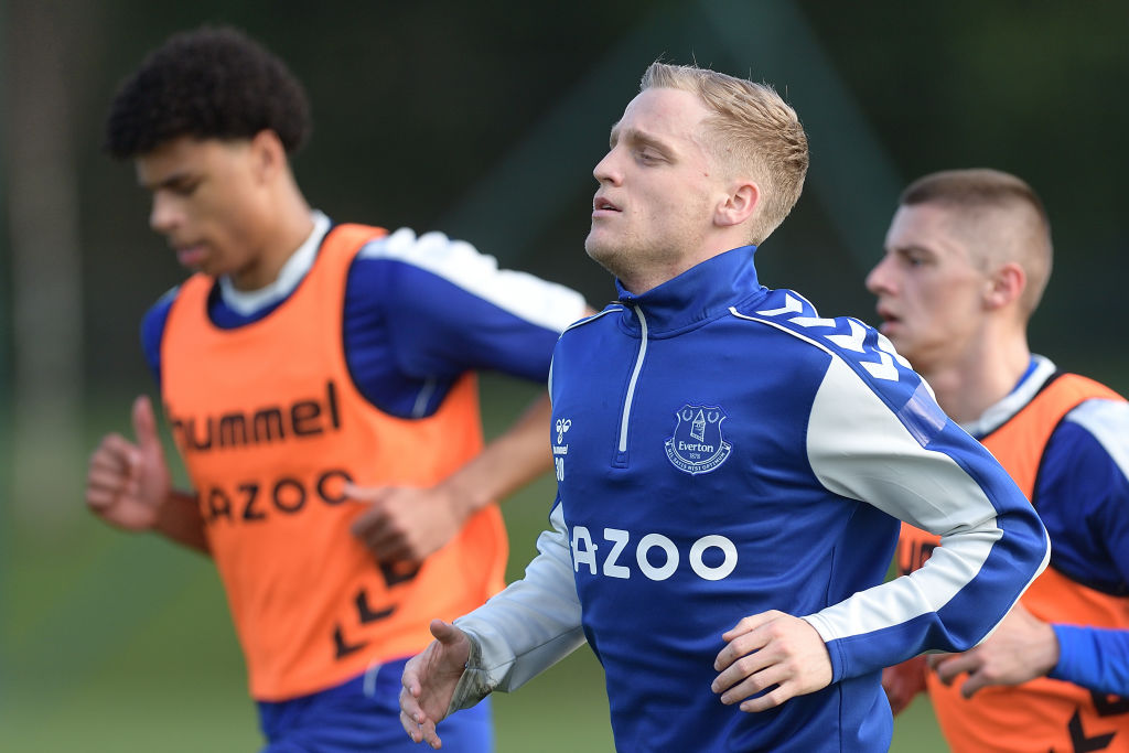 Everton Training Session
