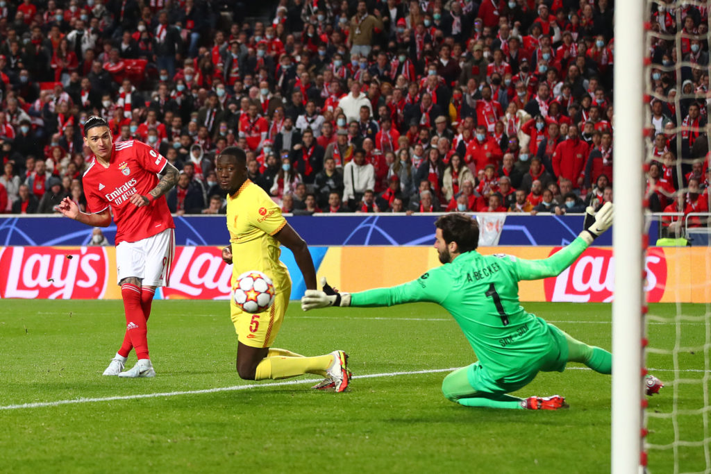 SL Benfica v Liverpool FC Quarter Final Leg One - UEFA Champions League
