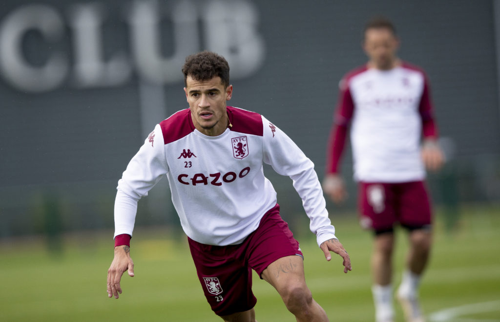 Aston Villa Training Session