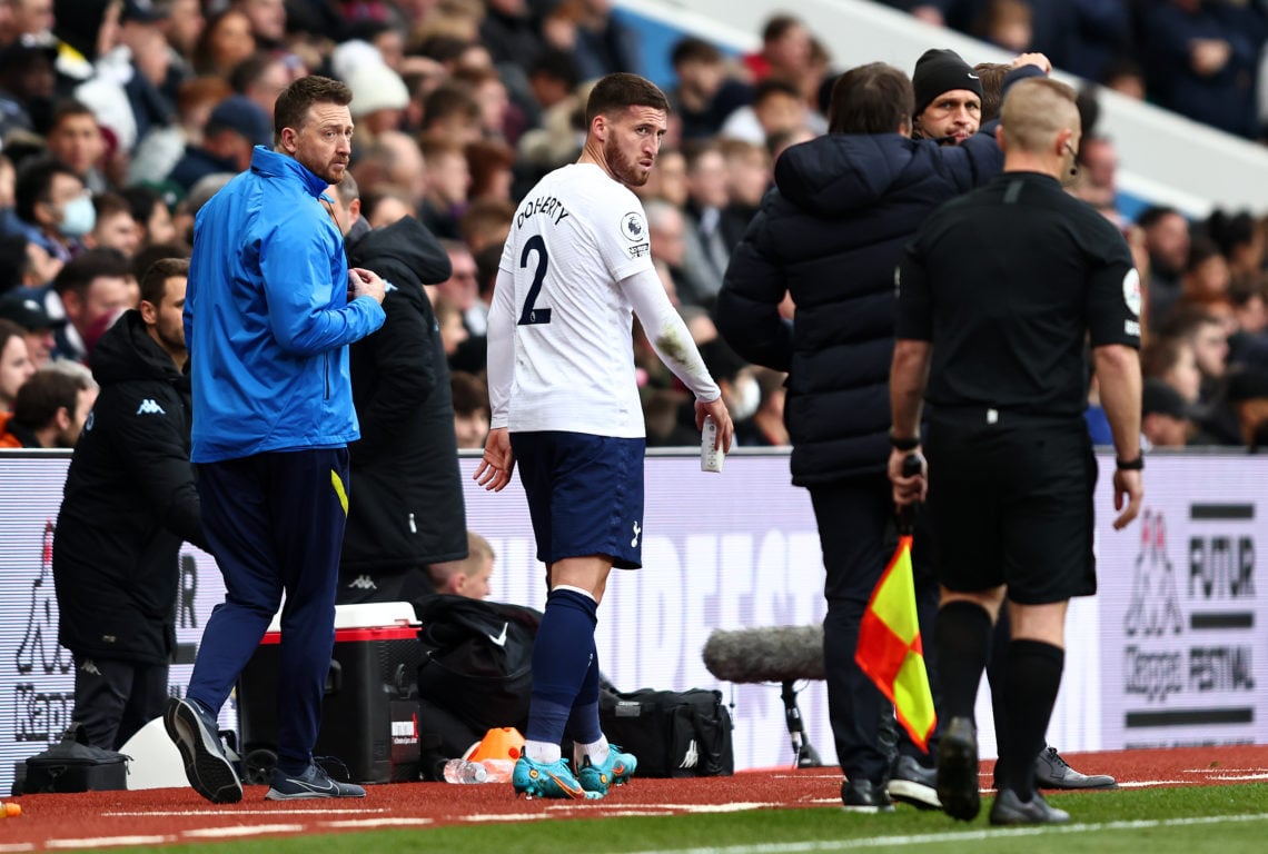 Report: Antonio Conte wasn't happy with Matt Doherty in Tottenham training yesterday