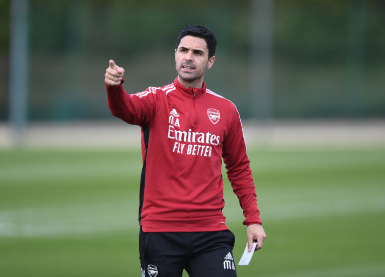 Arsenal have one of the top 50 youngsters in world football, Arteta says he's 'developing really, really well'