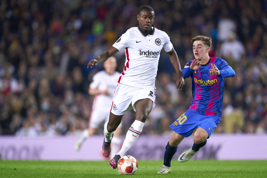 FC Barcelona v Eintracht Frankfurt: Quarter Final Leg Two - UEFA Europa League