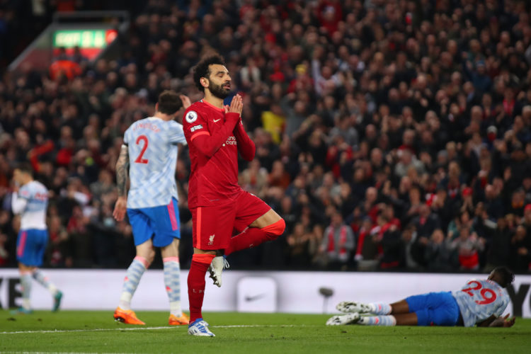 Mohamed Salah issues public message to Manchester United fans on Twitter after last night's game