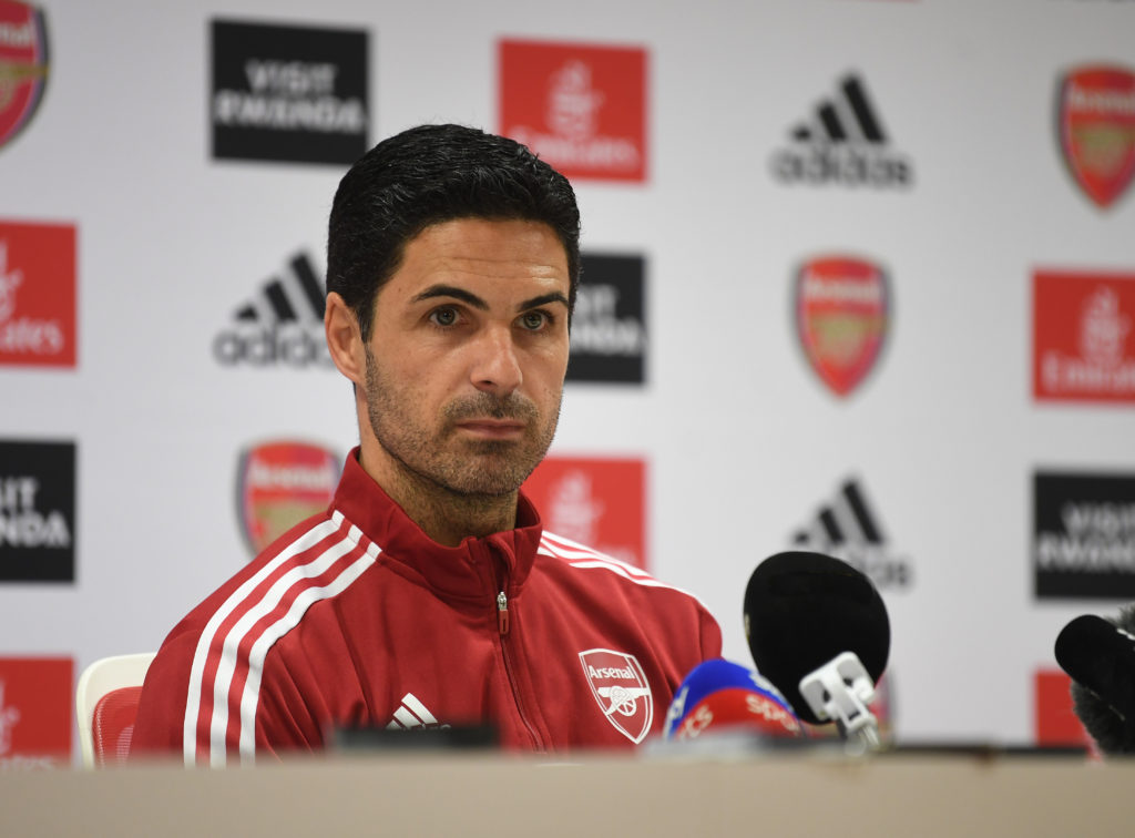 Arteta says one Arsenal player can play in four different positions