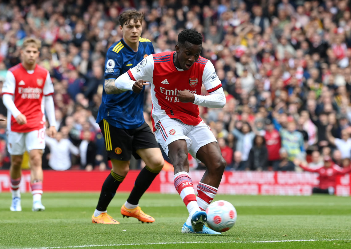 Okonkwo names Nketiah and Xhaka as Arsenal players with hardest shot