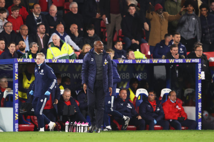 'When you look': Patrick Vieira makes interesting claim about Leeds attackers after watching them play last night