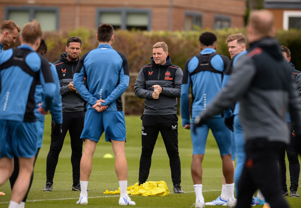 Newcastle United Training Session