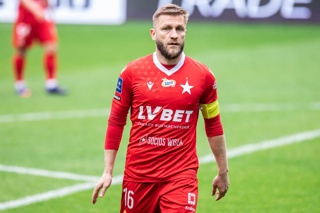 Jakub Blaszczykowski of Wisla Krakow seen during the Polish...