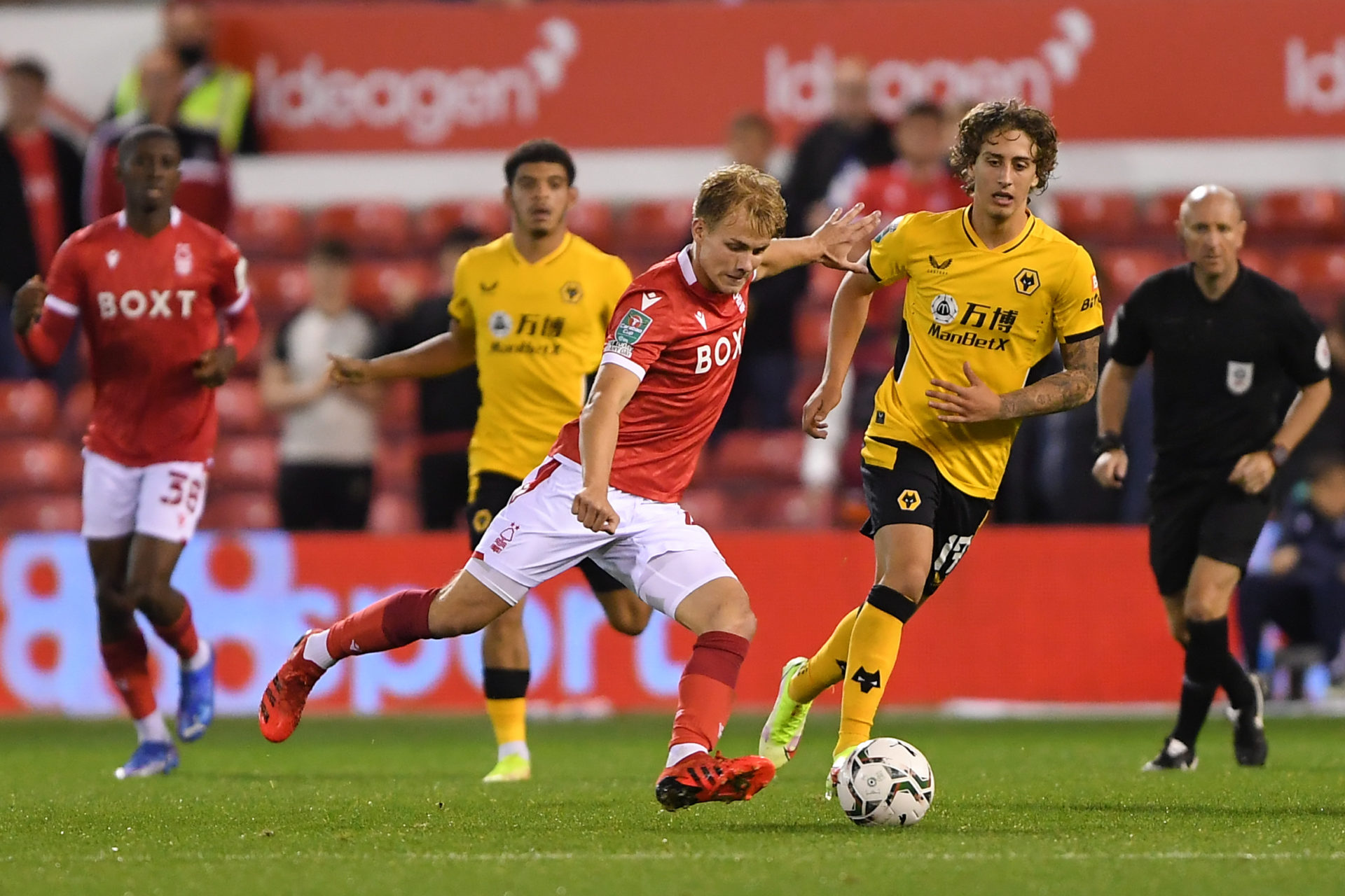 Nottingham Forest v Wolverhampton Wanderers - Carabao Cup Second Round