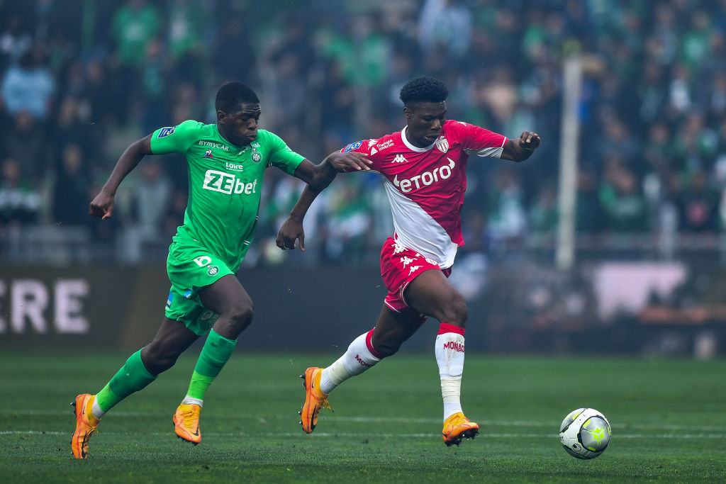 Association sportive de Saint-Etienne v Association sportive de Monaco Football Club - Ligue 1 Uber Eats