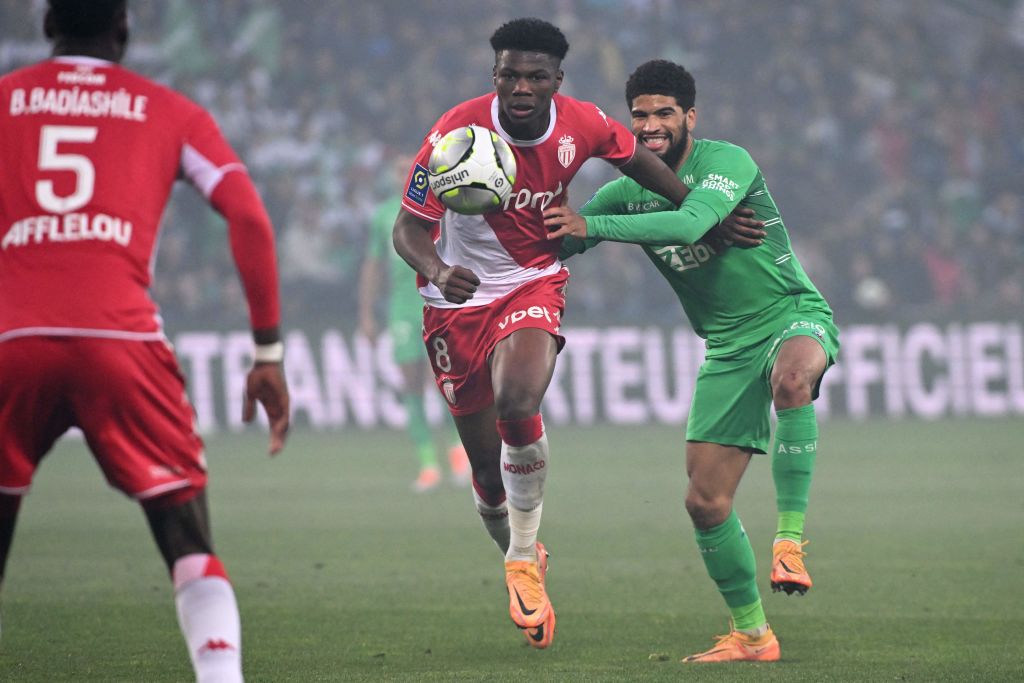 FBL-FRA-LIGUE1-SAINT-ETIENNE-MONACO