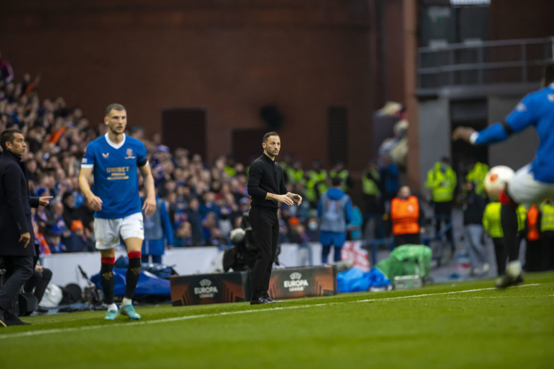 Leipzig manager Tedesco makes big claim about the Ibrox atmosphere after losing to Rangers last night