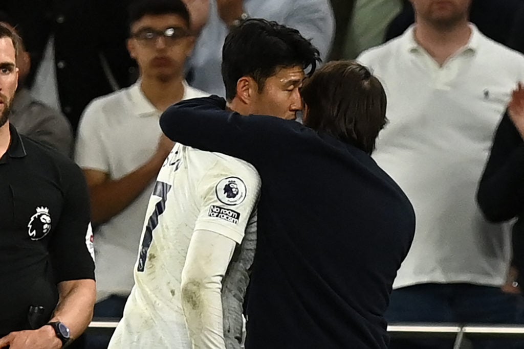 Tottenham Son angry